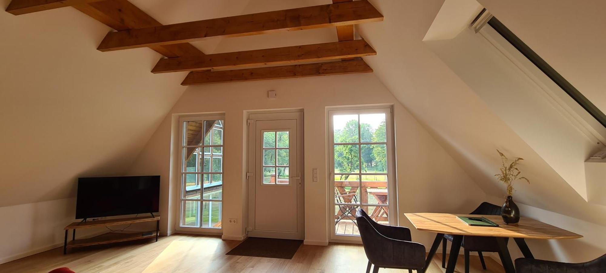 Vierseitenhof Appartements Burg  Pokoj fotografie